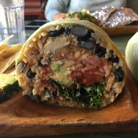 Chikn bacon wrap. Delish!!!!!  at DellzVille in Charleston