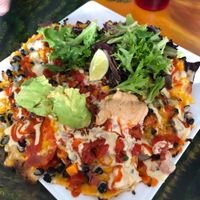 Vegan Nachos  at DellzVille in Charleston
