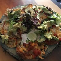 Vegan Nachos at DellzVille in Charleston