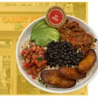 Vegan picadillo at Carrot Express in New York City