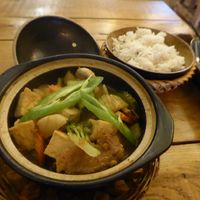 Tofu stew with rice at Huong Que - Kreuzberg in Berlin
