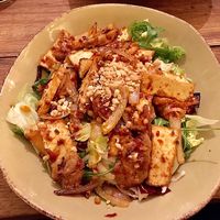 Number 85. Noodles with tofu and seitan chilli  at Huong Que - Kreuzberg in Berlin