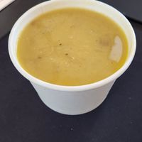 Lentil Soup at Chamsine in Toronto