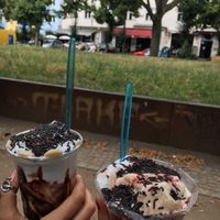 ice cream variations at Tanne B - Marheineke Platz in Berlin