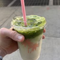 Almond milk matcha  at Cha Cha Matcha - NoMad in New York City
