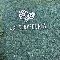 Beautiful outside area   at La Cerveceria   in Los Andes