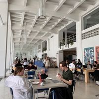 Industrial interior  at Kolektor in Prague