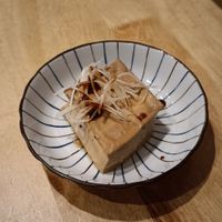 Stewed Tofu 滷豆腐.  A very tasty piece of tofu with tasty flavours nicely absorbed from stewing. at Miao Guanyin - 妙觀音素食 - Zhongzheng District in Taipei
