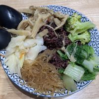 Black rice dish ($120)  at Miao Guanyin - 妙觀音素食 - Zhongzheng District in Taipei