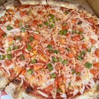 Vegan veggie pizzaa  at Pizzeria Don Luca in Wilmington