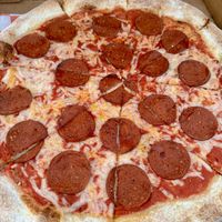 Vegan pepperoni   at Pizzeria Don Luca in Wilmington