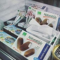 So many vegan ice cream options at LoVegano in Mallorca