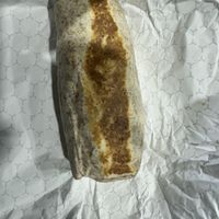 Vegan Ground Soy Burrito   at Fresh Burrito  in Brampton