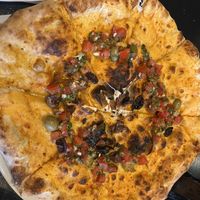 Bruschetta pizza  at BASTA Pasteria in Murray