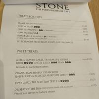Kids hummus and veggies, traybakes, at Stone Café in Perth And Kinross