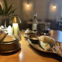  I got the bao bun and the summer rolls but would love to come back to try other things on the menu!  at Miss Pho Restaurant in Berlin