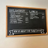   at Holy Grounds Cafe in Solvang