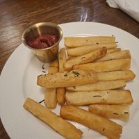 Potato fries at Food4Thought - East in Chiang Mai