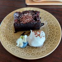 Chocolate cake at Shojin Cafe Foi - Shintouri in Wakayama