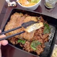 Tofu with sunflower seeds and nori at Shojin Cafe Foi - Shintouri in Wakayama