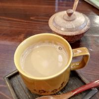 Chai with coconut sugar at Shojin Cafe Foi - Shintouri in Wakayama