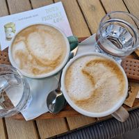 Oat milk cappuccinos at Libresso in Namestovo