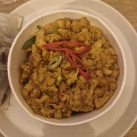 Takeaway: chickpea curry at Jerk Junction Wilmslow in Wilmslow