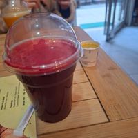 Beetroot juice at Fruit Juice & More  in Tirana