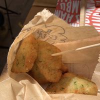 Fritters (vegan)  at Hambu  in Vernazza