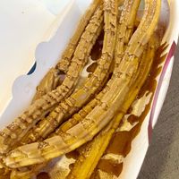 Cinnamon, sugar & Lotus cream   at Cheatday Churros in Frankfurt