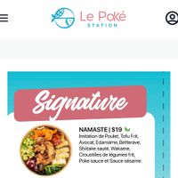 Bol Namaste  at Le Poke Station in Repentigny
