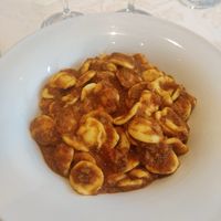 Orecchiette al ragù at Hotel Sorriso in Darfo Boario Terme