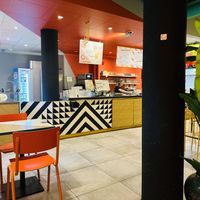 Ordering Counter  at Donki Louise in Brussels