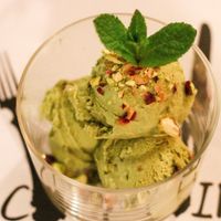 Vegan Matcha Avocado Ice Cream  at Comptoir 102 in Dubai