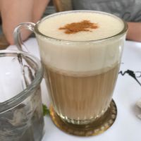 Vegan chai tea at Comptoir 102 in Dubai