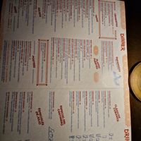 New view of menu at Cafe La Trova in Miami