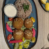 Falafel Plate  at Mediterranean Grill in Bethlehem