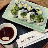 Vegetable and avocado roll  at NRT - Tatsu Sushi - T3 in Narita