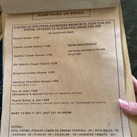 Menu   at Nuturella in Koh Phangan