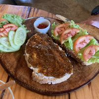 Sweet and salty autumn sandwich   at Nuturella in Koh Phangan