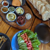 Vegan cheese spread at Nuturella in Koh Phangan