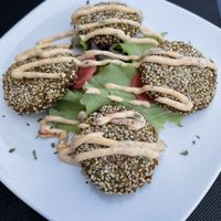 Falafel.  #Veganuary at The Wala Room in Torremolinos