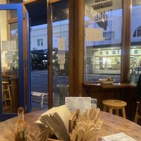 Great people watching as they walk home from the city   at Mami's in Bondi