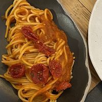 Spaghetto ai 3 pomodoro  at Ardente Cocina & Obrador in La Linea De La Concepcion