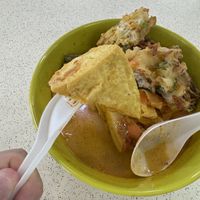 Wee slices of tofu   at Tuo Yuan - 陀缘 in Central Singapore