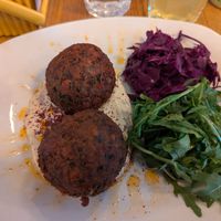 Falafel at Farm & Harper in Whitstable