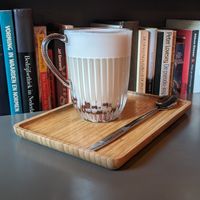 Vegan hot chocolate at Le Bal Infernal in Ghent