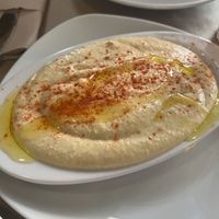 Hummus  at La Platería in Madrid