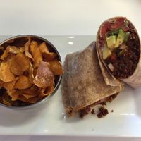 Raw Wrap at Drop Squad Kitchen in Wilmington