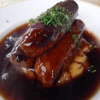 Vegan Spicy Kofta Sausages at The Geese in Brighton